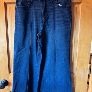 Time and Tru Wide Leg Jeans with Seam Detail